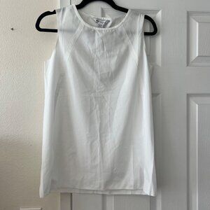 Athleta Zephyr Refined White Sleeveless Tank Size XS NWT